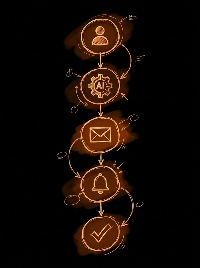 Automatización de ventas — flujo de trabajo automatizado